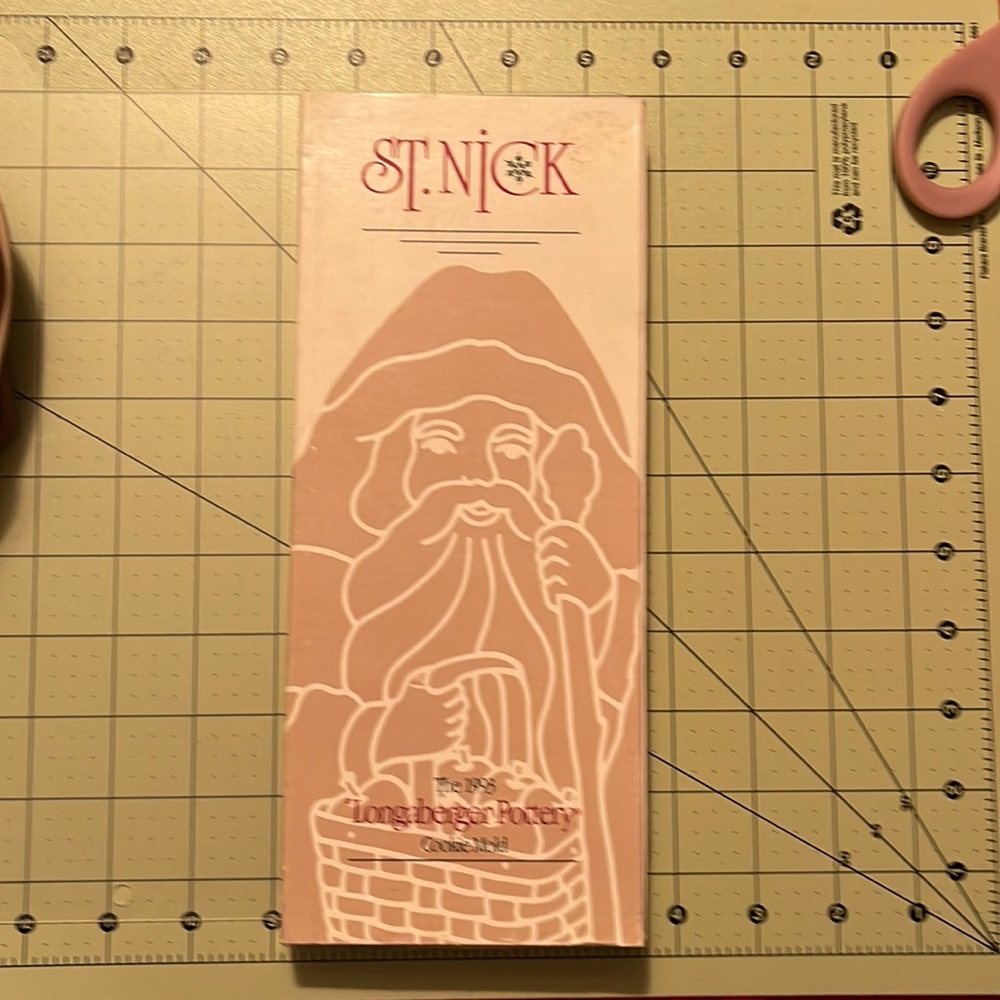 Longaberger Santa Cookie Press
